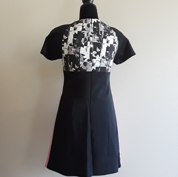 Tibi Arel Print Dress Women Size 6 - Picture 3 of 9